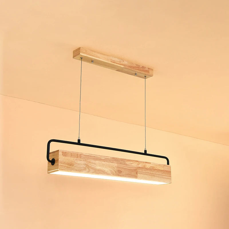Nordic Wood LED strip lighting