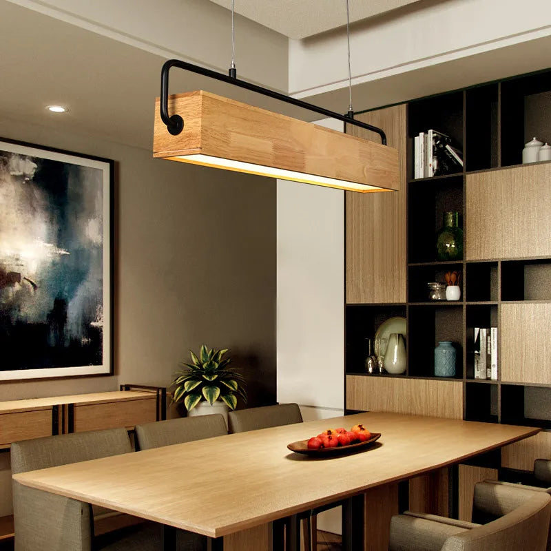 Nordic Wood LED strip lighting