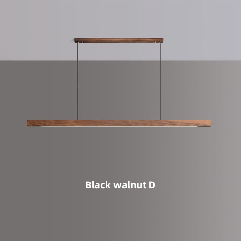 4 Walnut D 180cm 1 Walnut D 80cm lighting