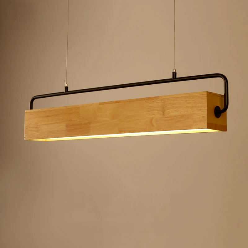 Nordic Wood LED strip lighting