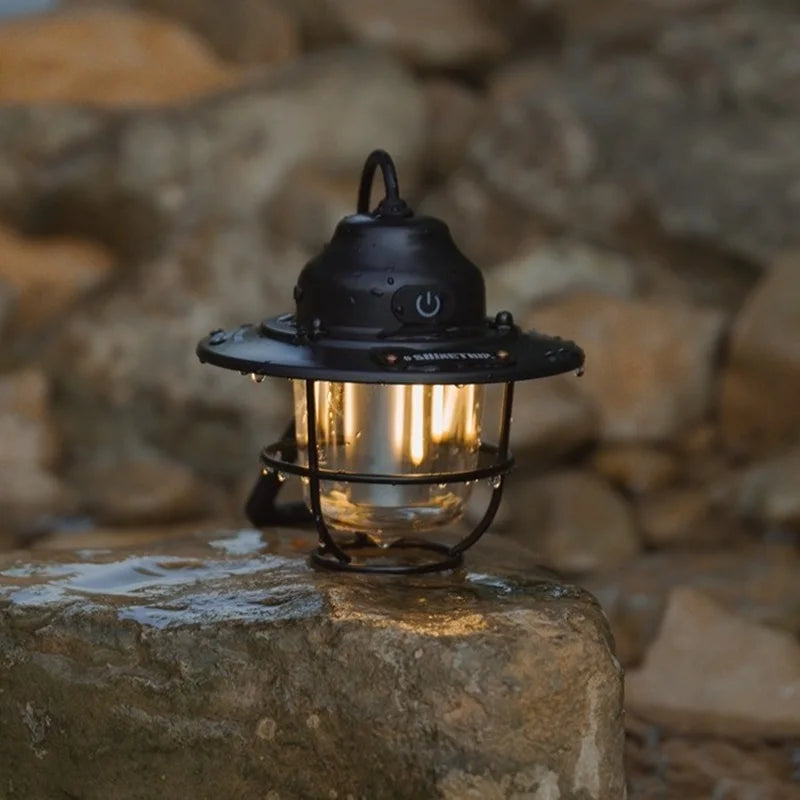 Lanterne Outdoor Retro USB LED Camping