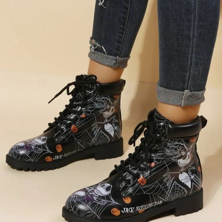 Bottes skeleton Pumpkins