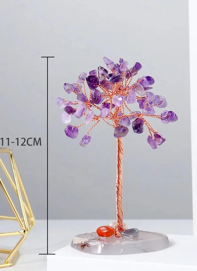 Arbre de cristaux Healing Gemstone Yoga Feng Shui