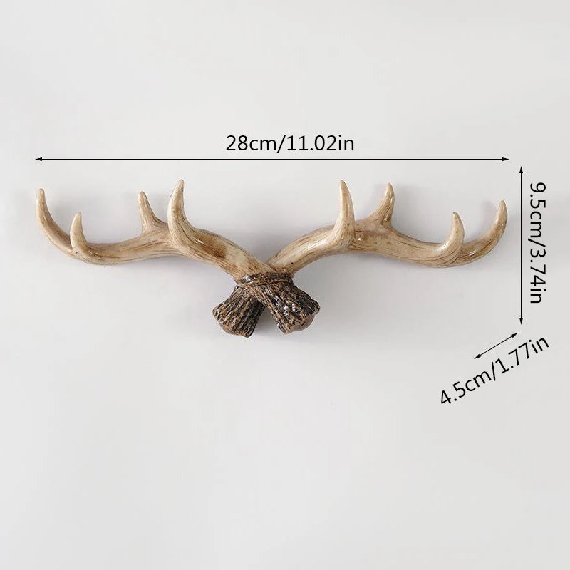 Crochet Nordic Vintage Deer Horn