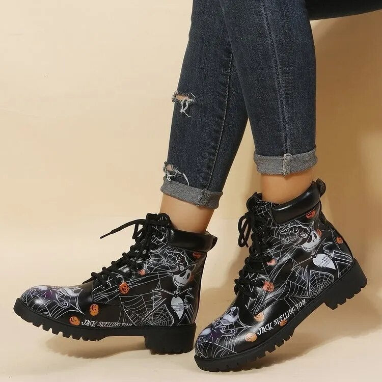 Bottes skeleton Pumpkins