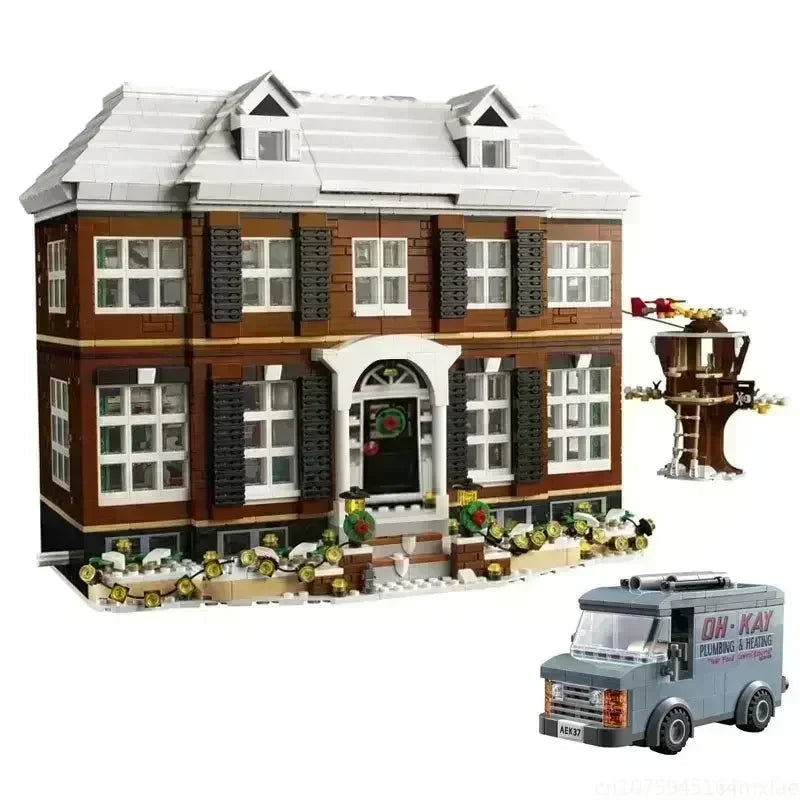 Home Alone House Model Building Blocks 3955 Pcs MOC 21330