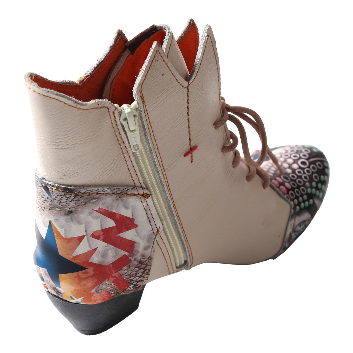 TMA British Retro Leather Boots
