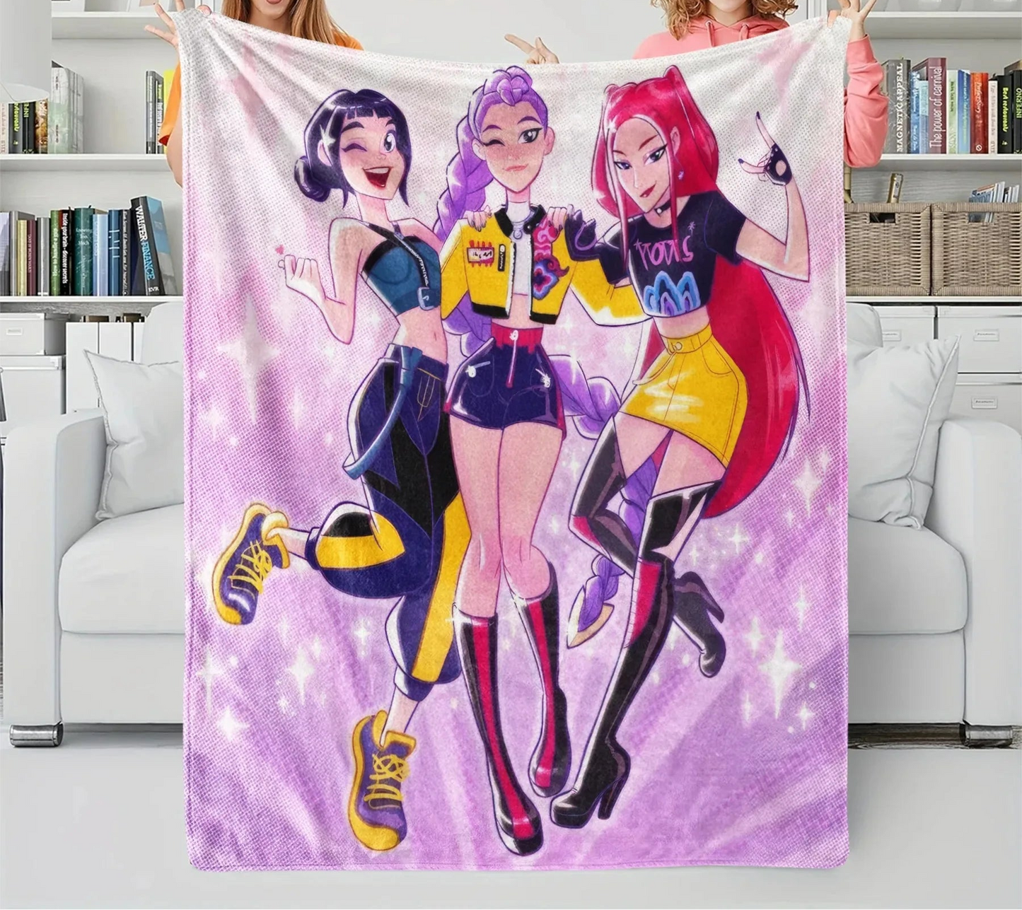 Couverture polaire Pop D-emon H-unters