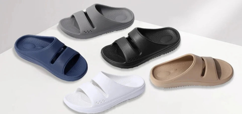 Floi/orthopedic sandals Arch Support Slippers Double strap