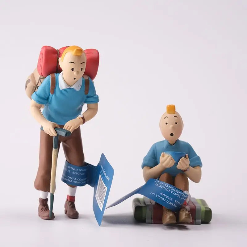 Figurines Les Aventures De Tntn 6 Pcs/Set