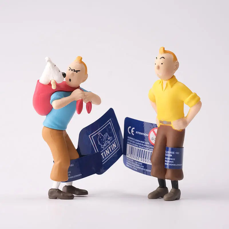 Figurines Les Aventures De Tntn 6 Pcs/Set
