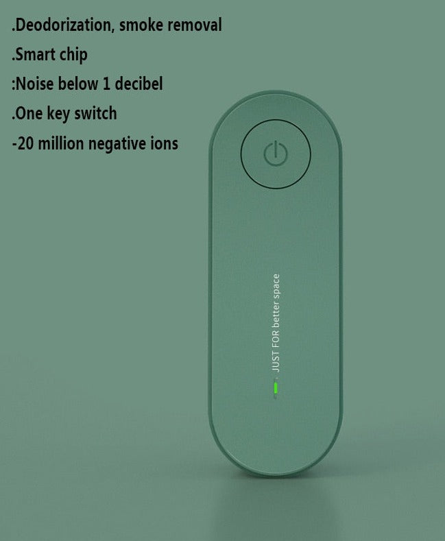 Prise murale purificateur d'air pour la maison, générateur d'ions négatifs portable silencieux