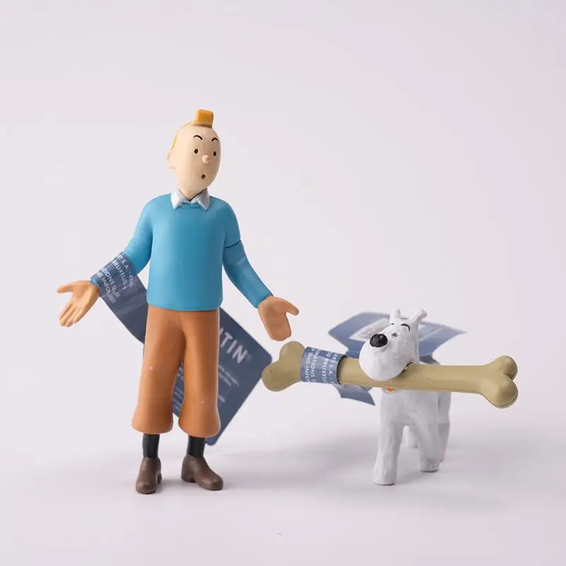 Figurines Les Aventures De Tntn 6 Pcs/Set