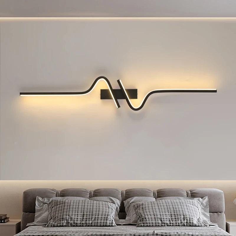 Appliqué murale Moderne Minimaliste LED Wall Lamp Nordic