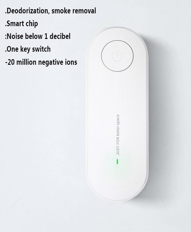 Prise murale purificateur d'air pour la maison, générateur d'ions négatifs portable silencieux