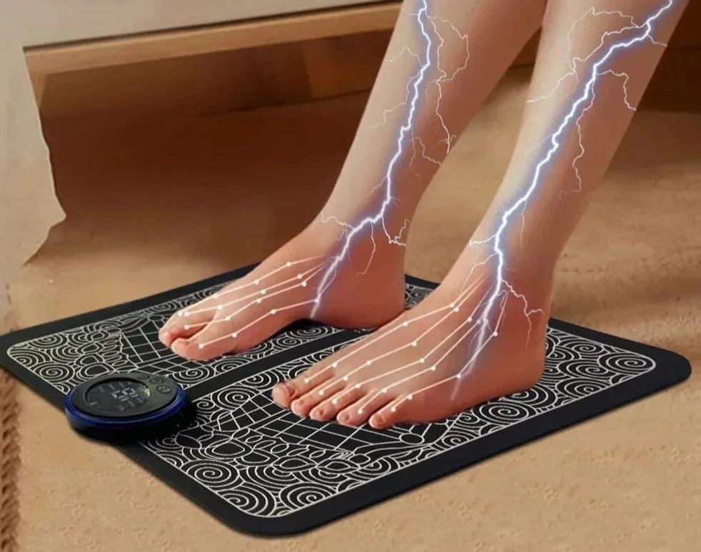 Plantar massage carpet Electric Foot Massage Pad Relief Acupoints Mat Shock Muscle Stimulation Improve Blood Traffic