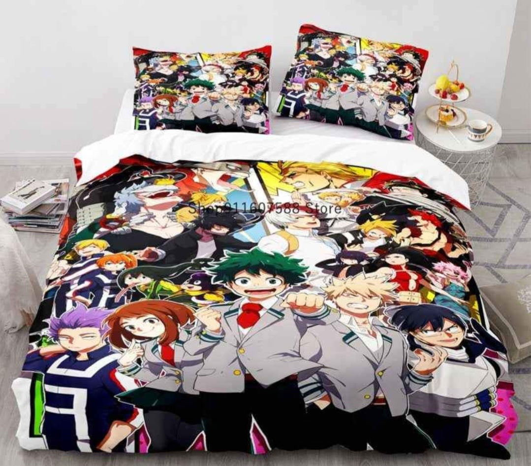 Queen Mha bed set