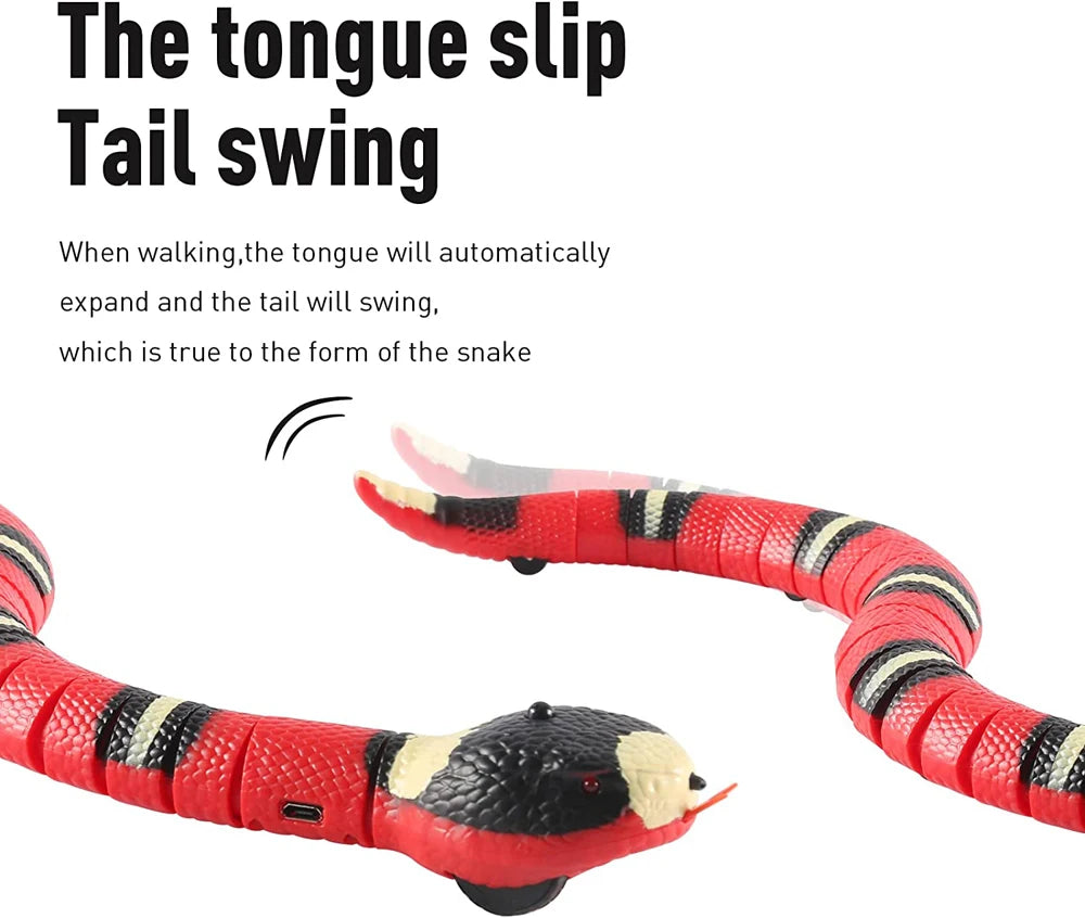 Animal toy USB Charging Smart Sensing Snake Interactive