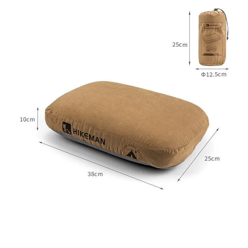 Oreiller de Camping Memory Foam Travel
