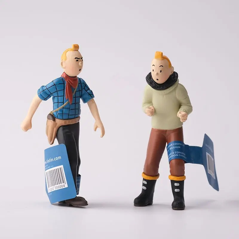 Figurines Les Aventures De Tntn 6 Pcs/Set
