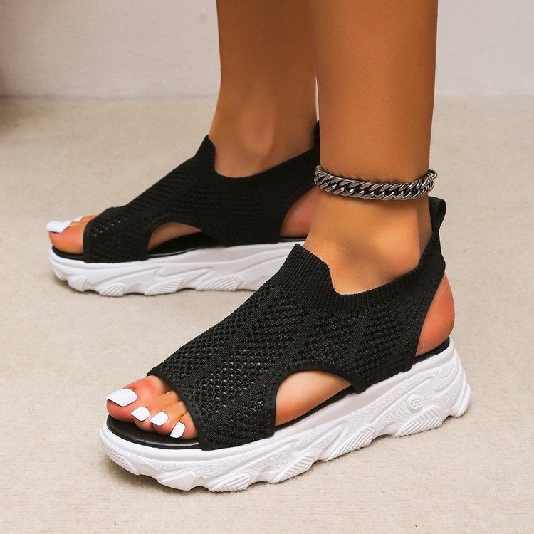 Sandales en Mailles Beachy