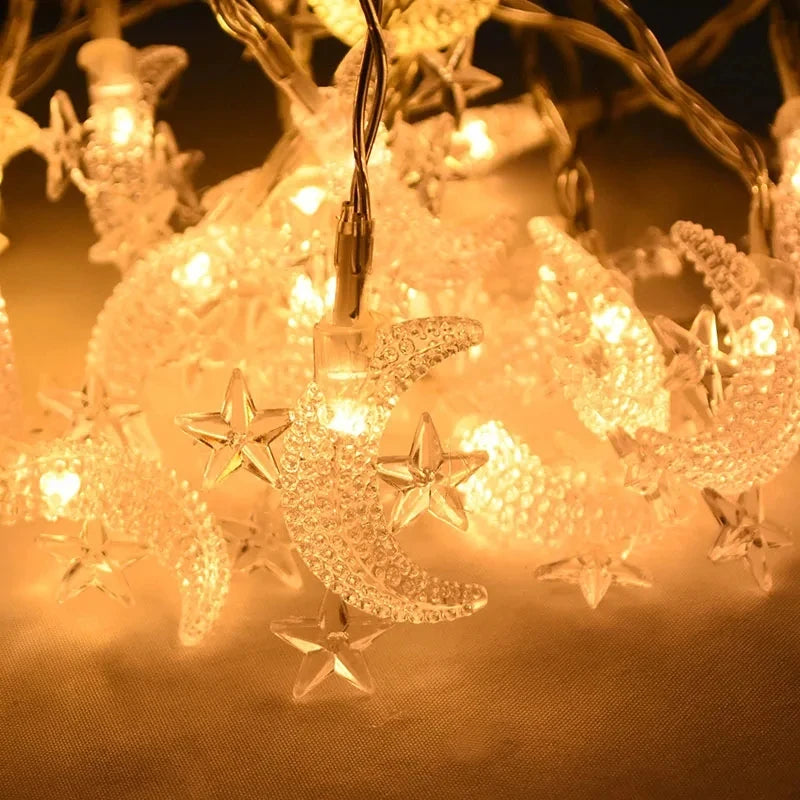 Arabic Mubarak LED garland