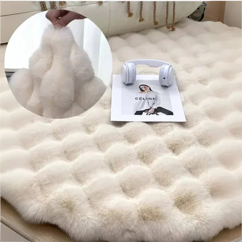 Tapis rond Nordic Fluffy Shaggy Rug