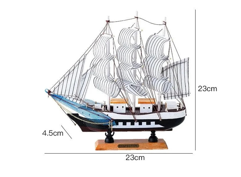Sailboat wooden sailboat