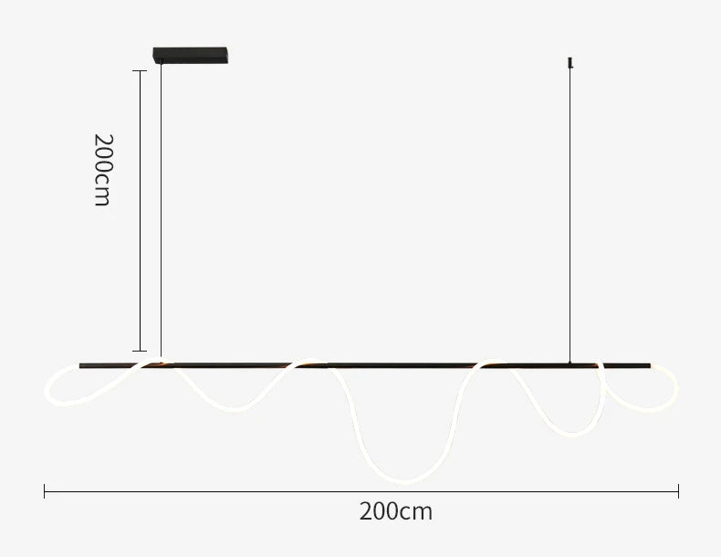 Lampe Suspendue Scandinave – Idéale pour Salle à Manger, Salon ou Cuisine
