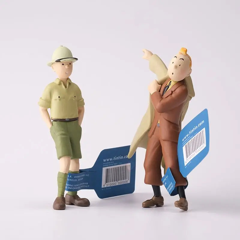 Figurines Les Aventures De Tntn 6 Pcs/Set