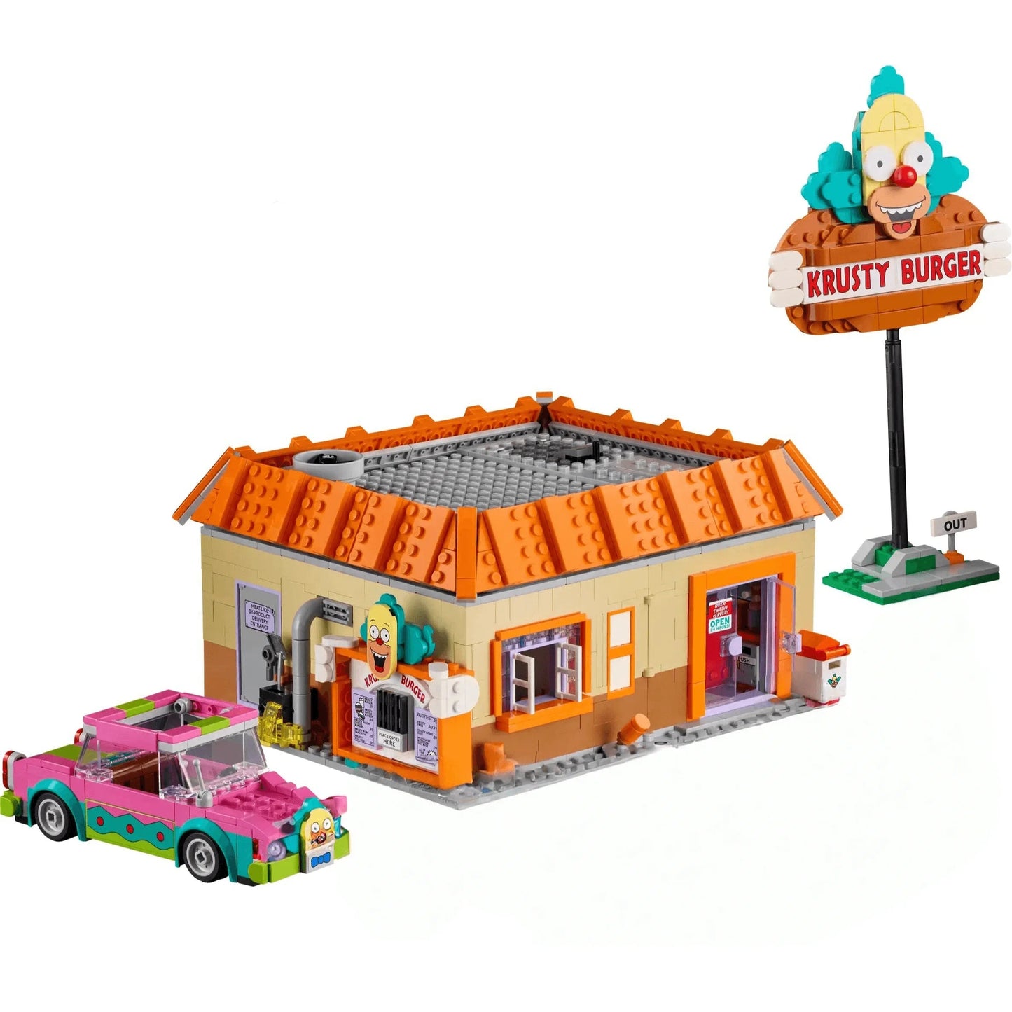 Krusty Burger Building Blocks