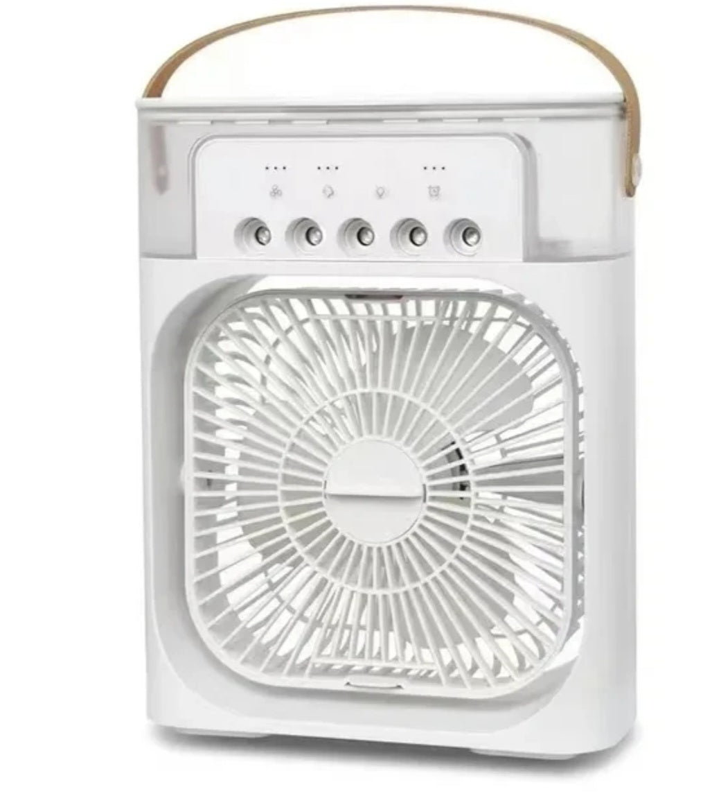 Mini air cooler portable USB led Night Mist 3 in 1