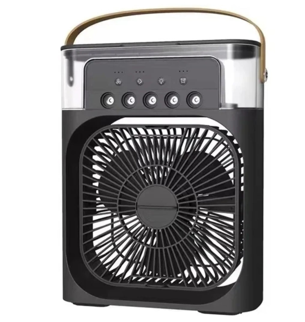 Mini air cooler portable USB led Night Mist 3 in 1