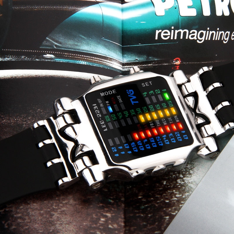 LED digital watch