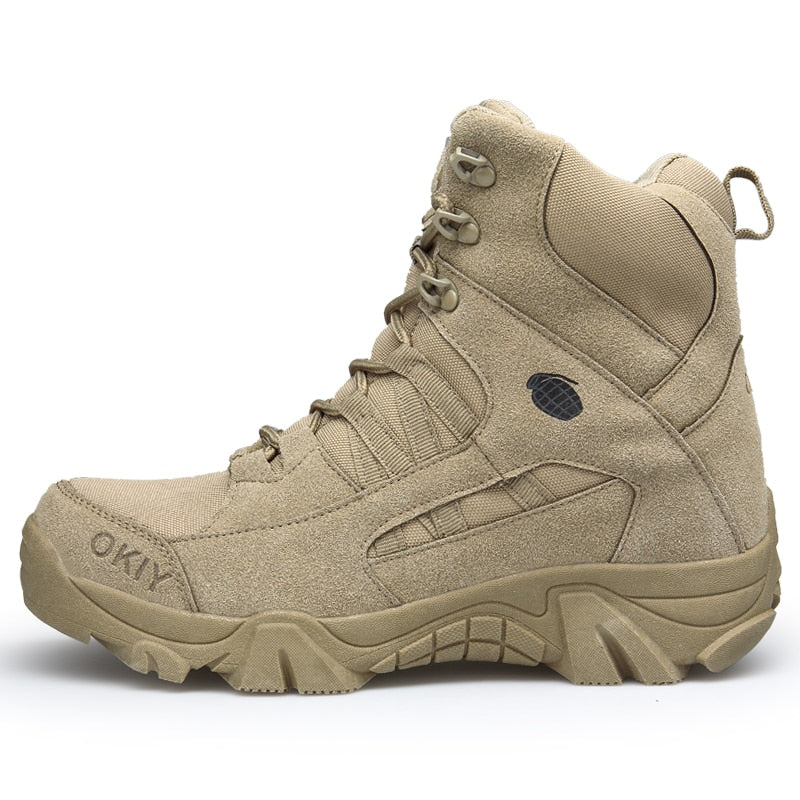 Bottes Cuir véritable Combat