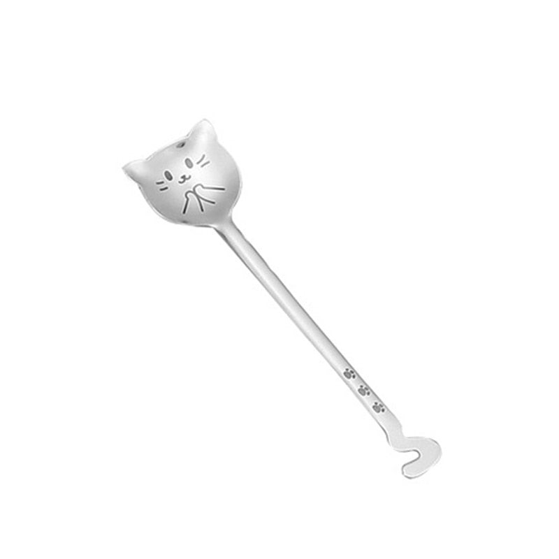 Cuillère à Cafés /Thé Long tail cat Coffee spoon