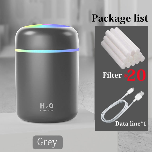 Diffuseur d'huiles essentielles Portable LED