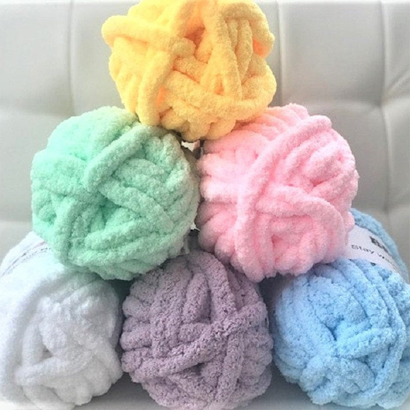 Couverture Fluffy Warm en tricot