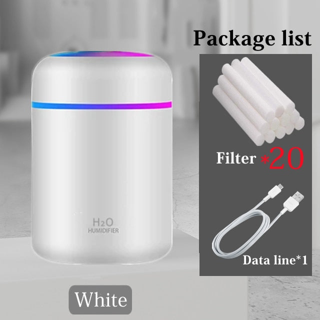 Diffuseur d'huiles essentielles Portable LED