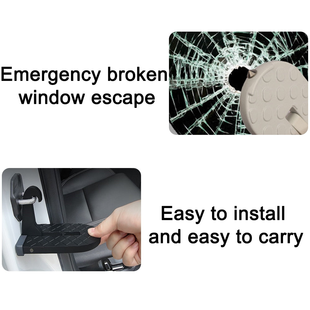 Foldable walking for car roof