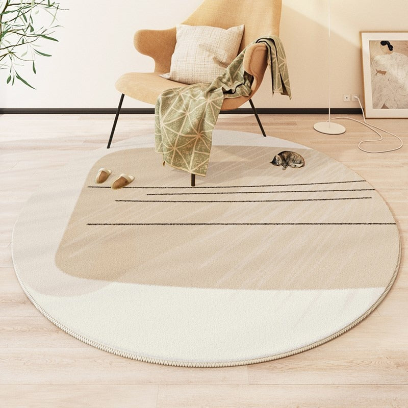 Cashmere Style Round Rug