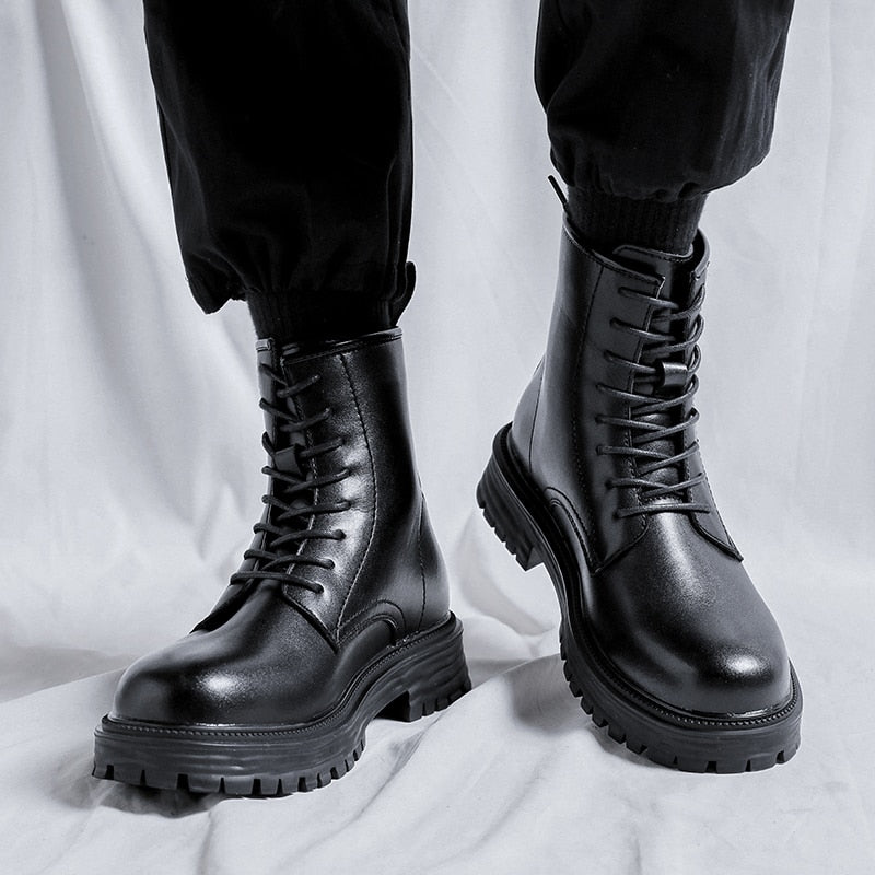 Bottes hommes Classy cuir véritable