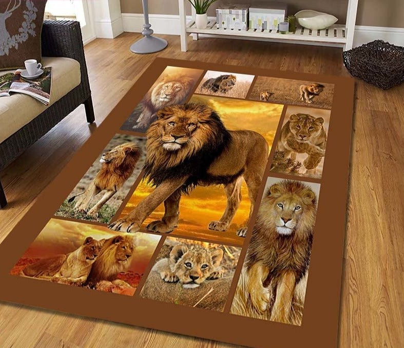 Tapis avec animaux Photo Props