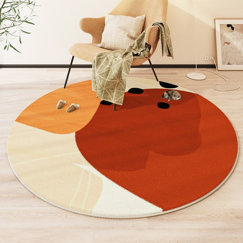 Cashmere Style Round Rug