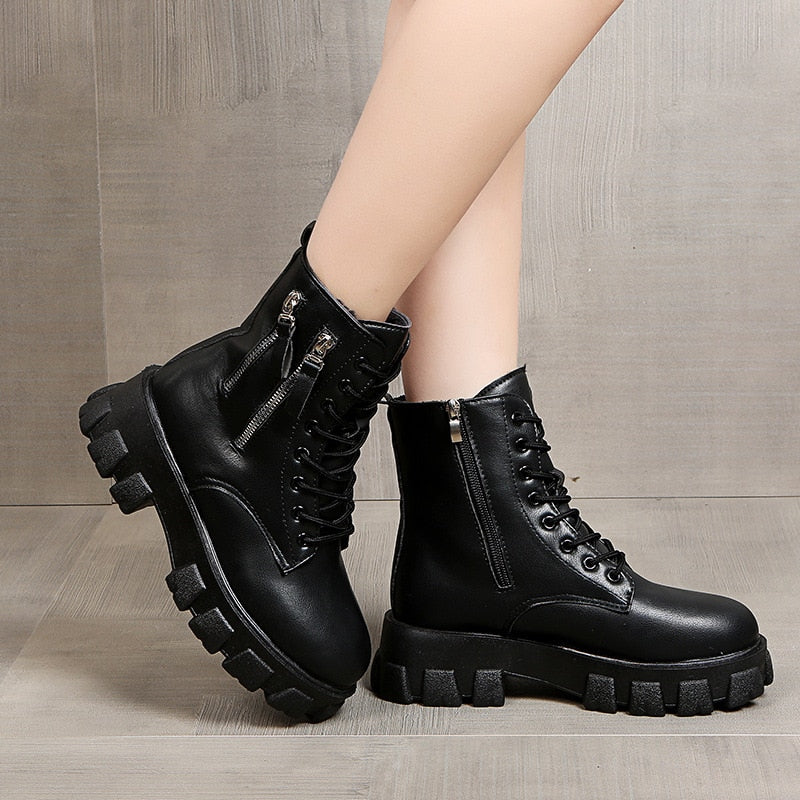 Bottes chaudes Goth