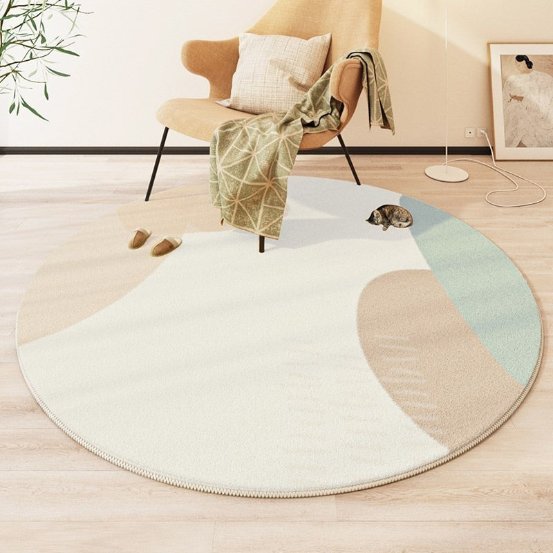 Cashmere Style Round Rug