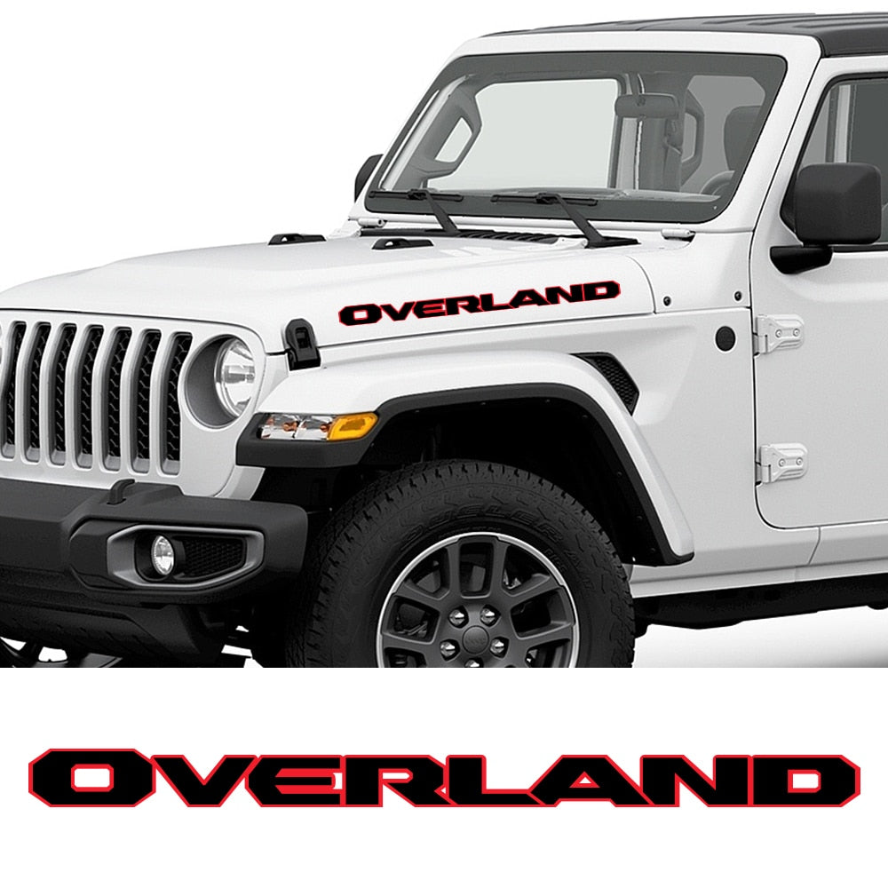Autocollant Overland Car sticker