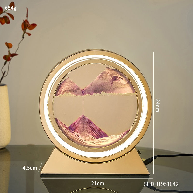LED SABLIER LAMP