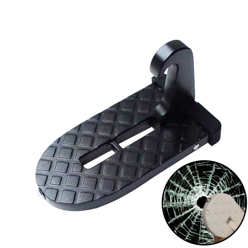 Foldable walking for car roof