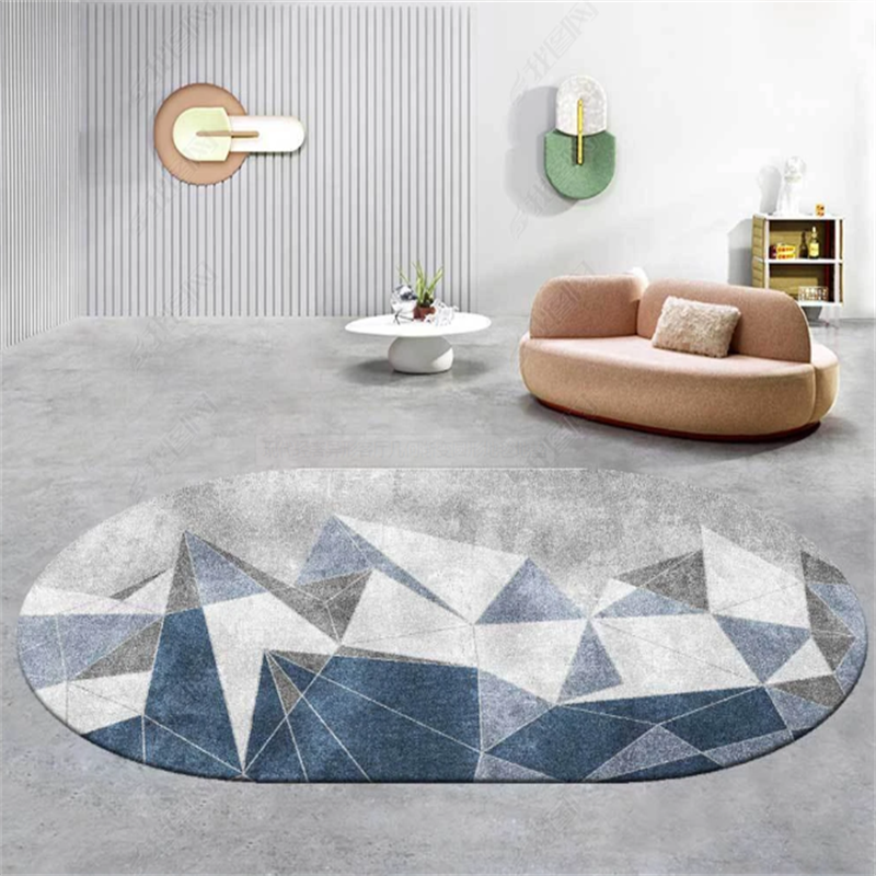Living oval carpet